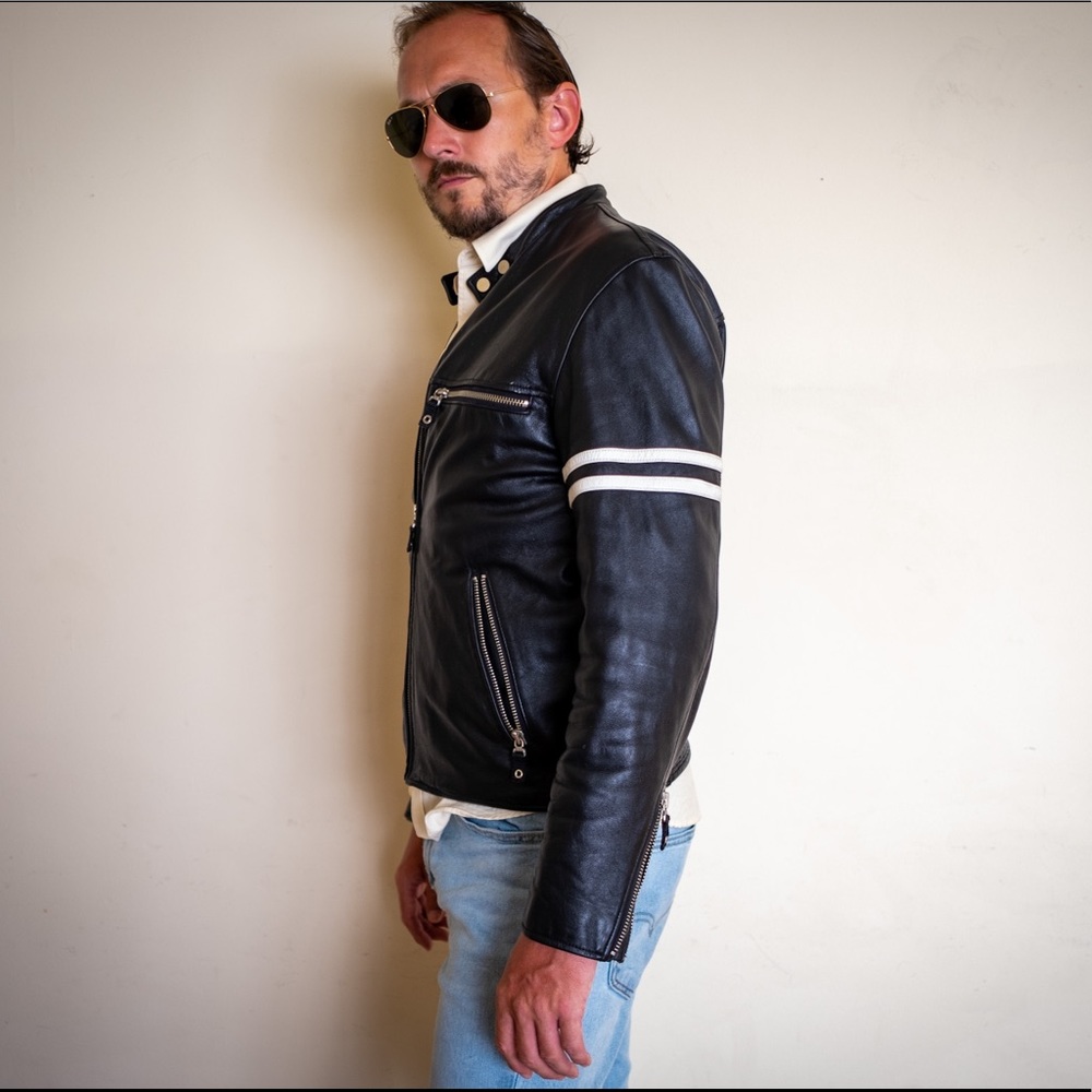 Wilsons Leather M.Julian Racer Biker Jacket